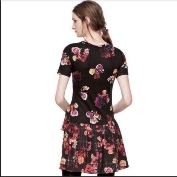 Thakoon For Design Nation Rose Print Dress XS - Picture 6 of 8